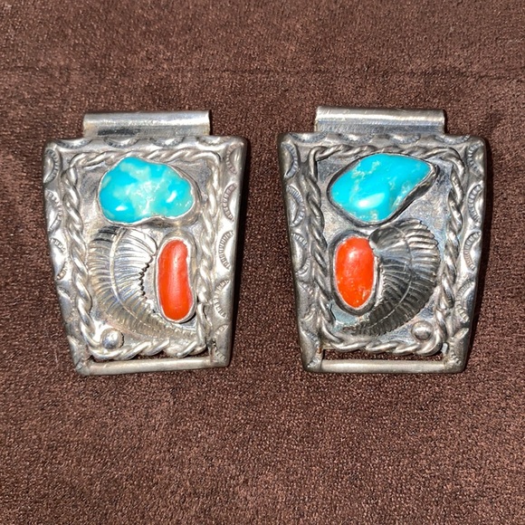 Navajo Watch Cuffs Pieces (2)| Sterling Silver | Vintage c.1970\'s